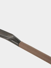 Lorenzi Milano Large Leather Shoehorn with Deer Pommel