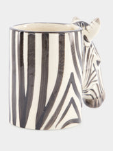 Quail Ceramics Zebra pencil pot