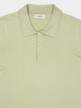 Piacenza 1733 Light Green Silk and Cotton Polo Shirt