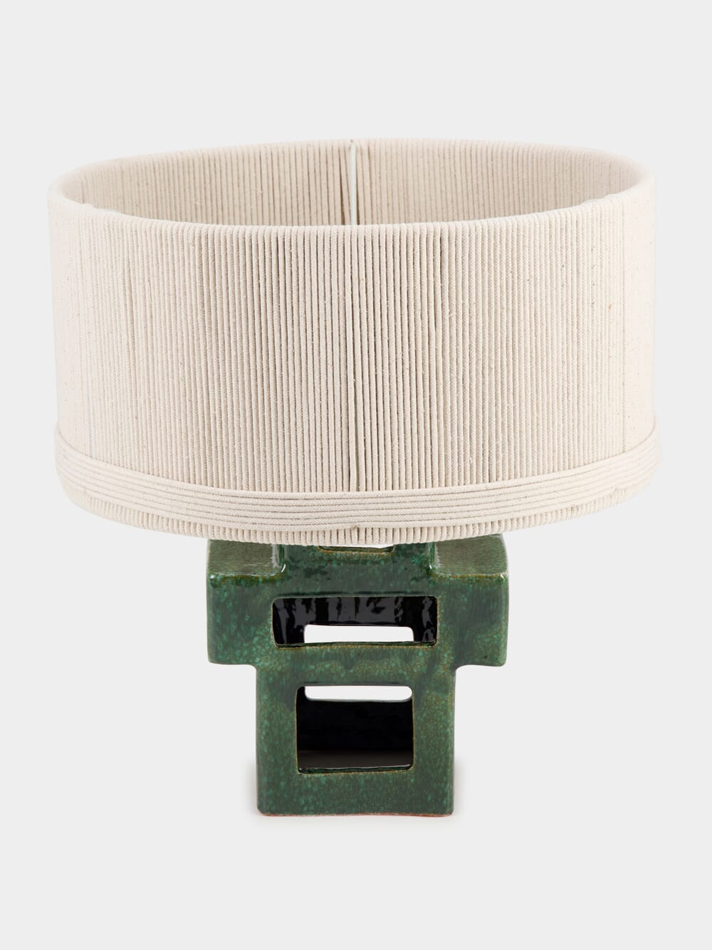 Textured Green Eros Table Lamp