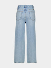Frame Dolly Light Blue Wide-Leg Jeans