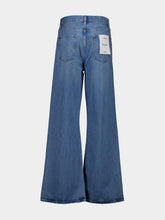 Frame Sun Drop Blue Loose Wide-Leg Jeans