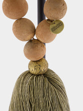 Studio Julia Atlas Beige Prayer Bead Artwork