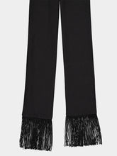 Paula Flight Black Silk Twill Kimono