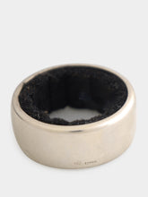 Leitão & Irmão Silver Drop Stop Wine Ring