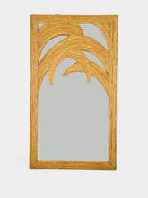 Santano Coco Left Rattan Mirror