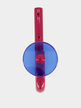 Laurent Badier Purple and Blue Acrylic Coat Hook
