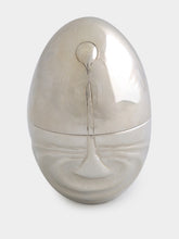 Leitão & Irmão Silver Water Drop Egg Box