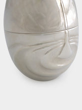 Leitão & Irmão Silver Water Drop Egg Box