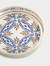 Leitão & Irmão Blue Bottle Coaster with Uptown Tile