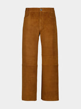 Stouls Brown Coyote Lilou Stretch Leather Pants