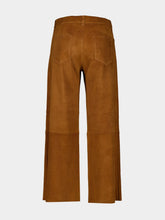 Stouls Brown Coyote Lilou Stretch Leather Pants