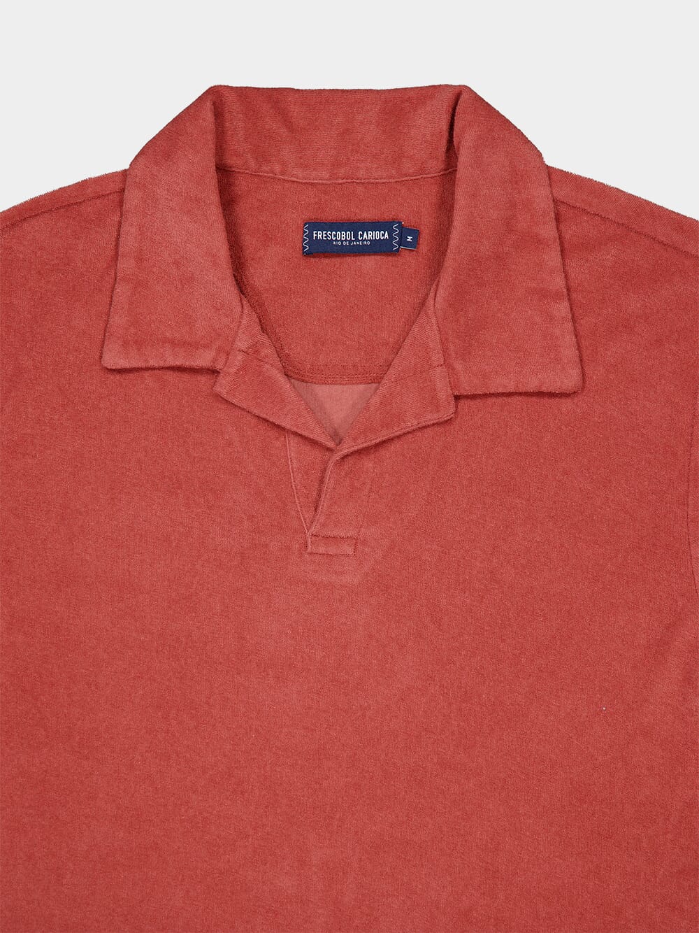 Dusty Coral Faustino Terry Cotton Polo