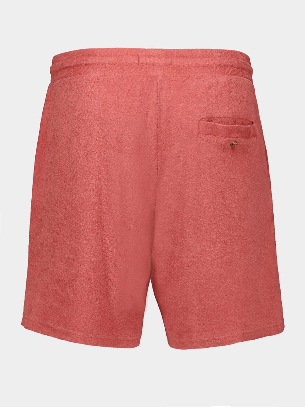 Augusto Dusty Coral Terry Shorts