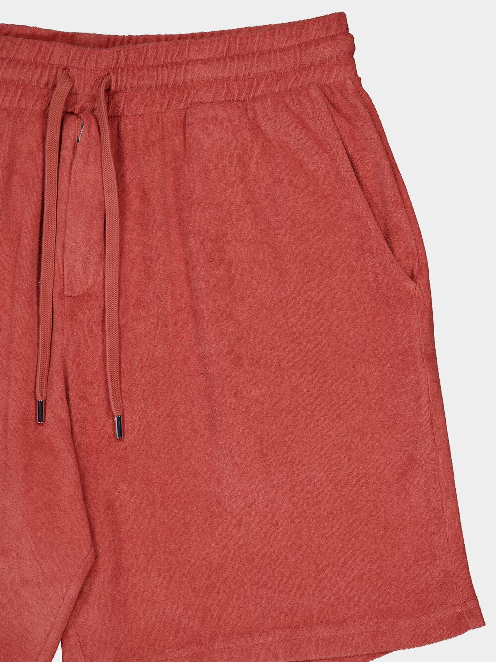 Augusto Dusty Coral Terry Shorts