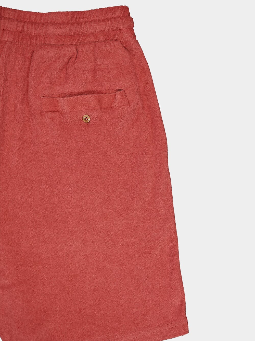 Augusto Dusty Coral Terry Shorts