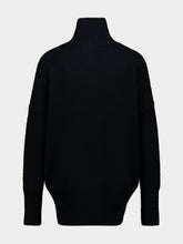 Lisa Yang Black Heidi Cashmere Turtleneck Sweater