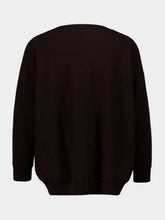 Lisa Yang Dark Oak Kenny Cashmere V-Neck Sweater