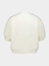Lisa Yang Cream Juniper Brushed Cashmere Sweater