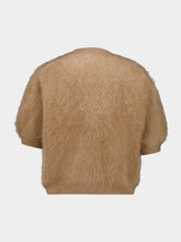 Lisa Yang Dark Beige Juniper Brushed Cashmere Sweater