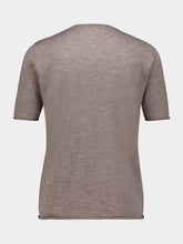Lisa Yang Light Brown Ari Cashmere T-Shirt