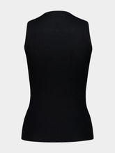 Lisa Yang Black Ina Cashmere Tank Top