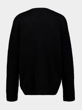 Lisa Yang Black Leona Silk Cashmere V-Neck Sweater