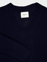Lisa Yang Navy Leona Cashmere Silk Sweater