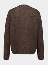 Lisa Yang Dark Brown Leona Silk Cashmere Sweater