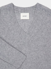 Lisa Yang Light Grey Leona Silk Cashmere Sweater