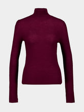 Lisa Yang Burgundy Lory Cashmere Sweater