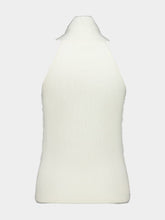 Lisa Yang Cream Leya Brushed Cashmere Top