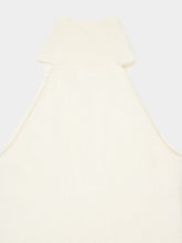 Lisa Yang Cream Leya Brushed Cashmere Top