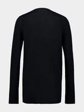 Lisa Yang Black Maurie Cotton Cashmere Sweater