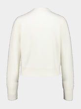 Lisa Yang Cream Brushed Azalea Cashmere Cardigan