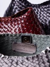 Dragon Diffusion Comporta Covert Foil Leather Clutch