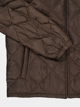 Prada Brown Selva Quilted Bomber Jacket