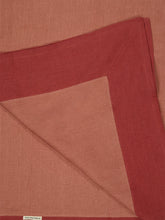 Borgo Delle Tovaglie Bauhaus Linen Tablecloth in Terracotta and Rust