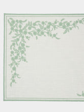 Borgo Delle Tovaglie Venaria Linen Placemat in Ivory and Sage