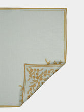 Borgo Delle Tovaglie Venaria Linen Napkin in Ice and Ginger