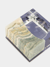 Reflections Copenhagen Clear Purple and Green Onyx Illusion Bowl