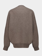 Lisa Yang Light Brown Greer Double Face Cashmere Sweater