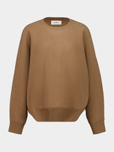 Lisa Yang Dark Beige Greer Double Face Cashmere Sweater