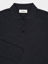 Lisa Yang Dark Grey Caisa Cotton Cashmere Sweater