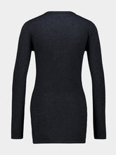 Lisa Yang Dark Grey Amalea Cotton Cashmere Sweater