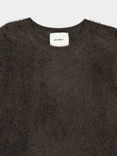 Lisa Yang Dark Fern Brushed Maren Cashmere Top