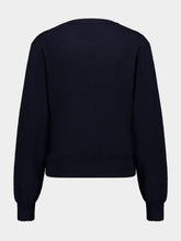 Lisa Yang Navy Greer Knitted Cashmere Sweater