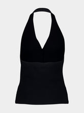 Lisa Yang Black Immy Cashmere Halterneck Top