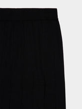 Lisa Yang Black Marloes Cotton Midi Skirt