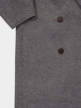 Lisa Yang Mid Grey Doublé Shawl Coat